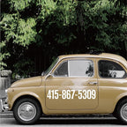 220 PCS Letter Stickers Big Font Mailbox Numbers and Letters Self Adhesive Vinyl Waterproof Alphabet Number Stickers for Bulletin Board Mailbox House Address,Cars,Poster,Business Decor(6 Inch,White)