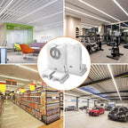 JESLED Non Shunted LED Tombstones - (Pack of 50) T8 Lamp Holder, UL Turn Type Tombstone Lampholder for T10 T12 LED Fluorescent Tube Replacement, Medium Bi-pin G13 Socket for Programmed Start Ballasts