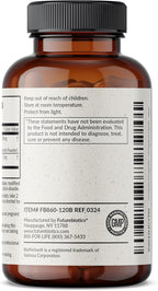 Futurebiotics Ashwagandha Extra Strength Stress & Mood Support with BioPerine - Non GMO Formula, 120 Vegetarian Capsules