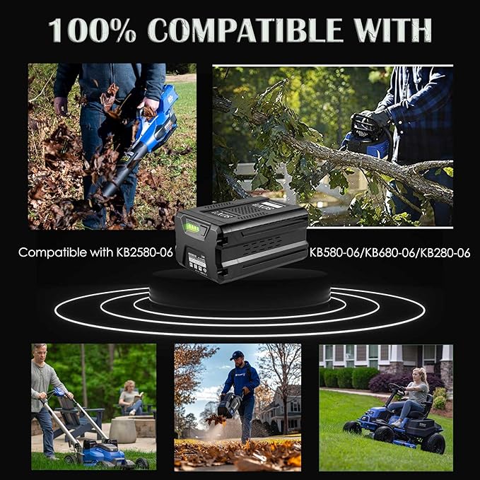 80V Replacement Battery for Kobalt 80V 3.0Ah MAX Lithium-Ion Battery KB2580-06 KB680-06 KB280-06 2910303-RC for Cordless Power Tool