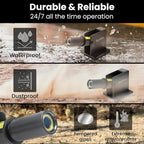 Laser Level ML-100 Red Line Generator for Indoor Large-Scale Cutting, Measuring, Alignment, Construction, Laser Projector, Waterproof, Type-C Charging, Magnetic Base, Class 1 product