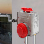 110-326 Gas Water Heater Control Valve w/Copper Probe Thermostat - Metal - Built for Durability & Precision