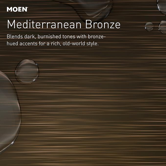 Moen Essie Mediterranean Bronze MotionSense Wave One-Handle Touchless Kitchen Faucet with Pulldown Sprayer and Soap Dispenser, 87014EWBRB