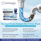 Drain Cleaner & Maintenance - Keeps Drains, Pipes, & Grease Traps Clean and Flowing Smoothly - Eliminates Odors - Non-Toxic & Pesticide-Free - Septic-Friendly - Made in USA