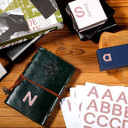 Outus 8 Sheets Vinyl Letter Stickers Self Adhesive Mailbox Numbers Alphabet Stickers Stick on Letters for Christmas Stockings Scrapbook Bulletin Board School Business(1 Inch,Glitter Pink)