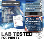 120 Creatine Monohydrate Gummies for Men & Women, Vegan-Friendly, Sugar-Free, & Tasty Chewables - Instantized Creatine Gummies (120 Count (Pack of 1), Orange)