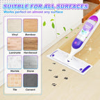 20 Count Power Mop Pads Compatible with Swiffer Power Mop, Disposable Power Mop Refills, PowerMop Wood Mopping Pad Refills for Floor Cleaning