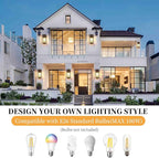 13.8'' Outdoor Wall Light Fixtures 2 Packs, Black Porch Lights Outdoor Lighting for House, Exterior Lighting Fixtures Wall Lanterns, Waterproof Modern Outside Sconce Lights for Patio Garage(No Sensor)