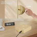 Removable Battery Operated Wall Sconces with Remote Control 350°Rotate LED Wireless Wall Lights with 3 Color Temperatures & Dimming for Bedroom, Hallway,24.4 Inch (2 Pack)