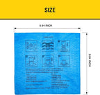 STANLEY Reusable Dry Filter Bag for 1-5 Gallon Wet/Dry Vacuum 25-1217, Compatible with SL18129, SL18130, SL18133, SL18136, SL18301-4B, SL18115P, SL18115, 3 Pack