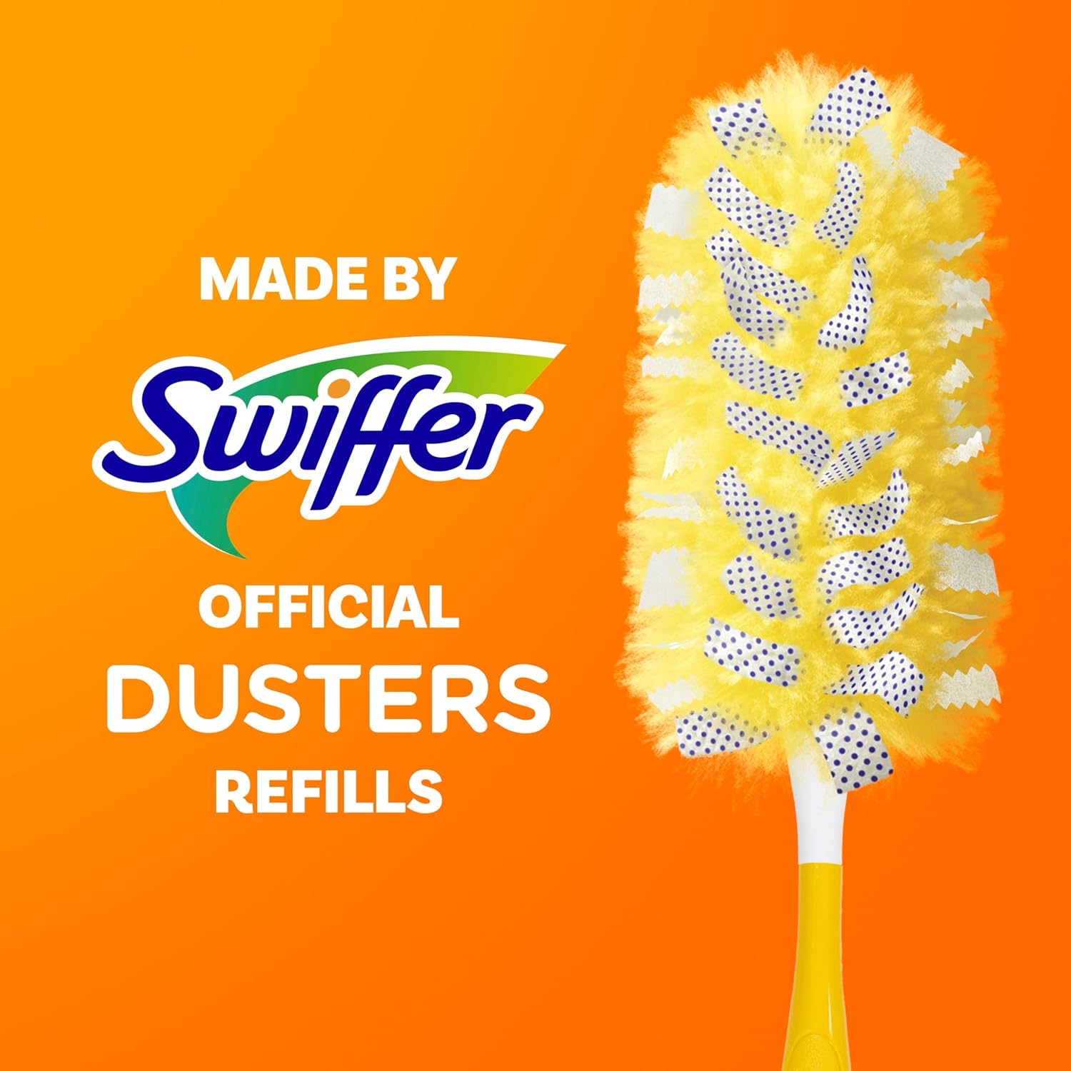 Swiffer Dusters Refill for Cleaning, Feather & Microfiber Duster Alternative, Lavender Scent, 24 Count
