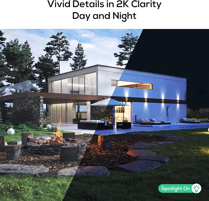 Kittyhok Wireless Solar Security Camera System | 4pcs Bullet Solar Camera, 2pcs PT Solar Security Camera Outdoor, Solar Power, Human Detection, Spotlight, 10CH NVR, Local Storage, No Monthly Fees