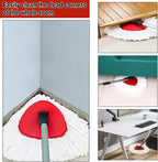 3 Pack White Spin Mop Replacement Heads, Mop Head Replacement 100% Microfiber, Deep Cleaning, Spin Mop Refill Replacement Head Compatible with 1-Tank System