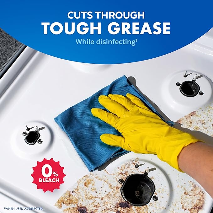 Lysol All Purpose Cleaner Spray, Multi-Purpose Disinfecting Spray & Bathroom Cleaner, Lemon Breeze + Island Breeze Scent, 32 Fl Oz (Pack of 3)