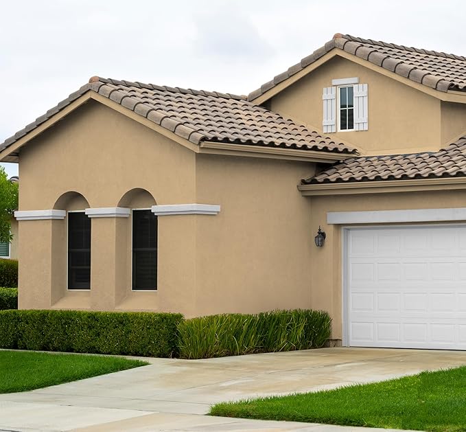 EVOLVE Paint & Primer: Environment-friendly, Low Sheen with One-coat Coverage for Interior & Exterior surfaces (Burlap Brown, 5-Gallon)