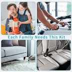 1 Piece 3.5LBs Telescoping Magnetic Pickup Tool, with Pen Clip Design, Magnet Stick Rod Extendable 5.1" to 25.4" for Men, Birthday, Father's Day, Christmas Gift