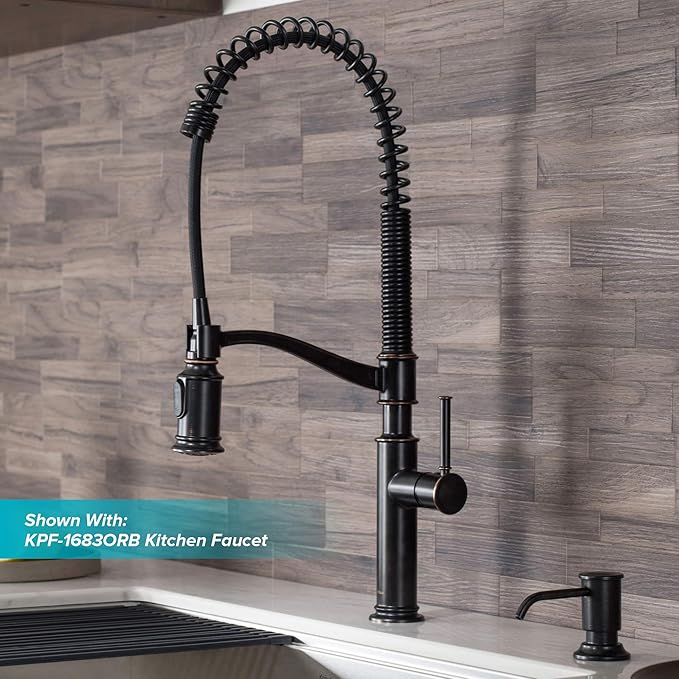 KRAUS Kitchen Soap and Lotion Dispenser in Oil Rubbed Bronze, KSD-80ORB