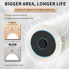 WINGSOL Under Sink Water Filter System with Faucet, Anti-Clogged Design, Reduces PFAS, Lead, Chlorine, Bad Taste, Sediment, NSF/ANSI 42&53, 8K Gallons, Easy Installation, Black Faucet