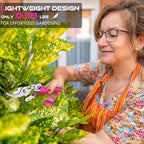 8.5" Professional Bypass Pruning Shears – Heavy Duty Garden Scissors & Clippers for Branch Trimming, Ultra Sharp SK5 Blade, Ergonomic Handle, Perfect Gardening Gift for Women, 2025 Pink Tools