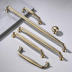 TUNNY 10 Pack Cabinet Handles-3.8"/96mm Screw Spacing Champagne Bronze Furniture Hardware Handles for Kitchen Cabinets Bedroom Dresser Wardrobe Cabinet Pulls