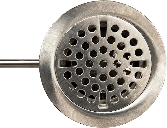 3.5-inch Sink Drain Waste Drain Valve with Lever Handle, Fits Commercial Sink Style Drains, Controls Sink Drain Stopper, Must-Have Sink Repair Kit - Reducer not included