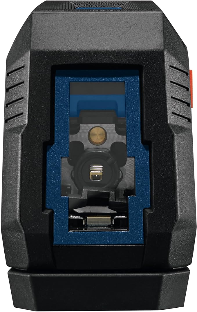 BOSCH GLL50-20 50 Ft Self-Leveling Cross-Line Laser, Includes Integrated Magnetic Mount & 2 AA Batteries