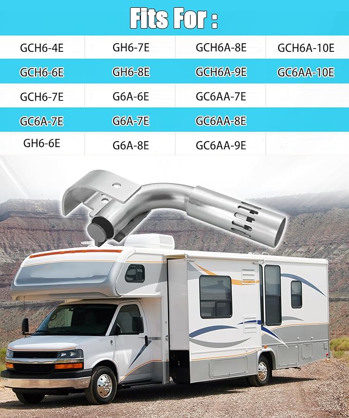 Water Heater Main Burner Tube Fits For Atwood RV Water Heaters 6 & 10 Gallon Tank With Replaceable Flame Deflector Disk Replace 91638