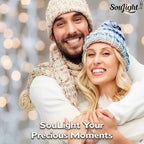 Salt Lamp Bulb -15 Watt Replacement Bulbs for Himalayan Salt Lamp & Baskets, Scentsy Plug-in & Wax Warmers, Night Lights. T20 E12 Socket with Candelabra Base, Clear, 8 Pack