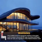 Generator Interlock Kit Compatible with ITE,Gould and Murray 150or 200Amp Panel，for Siemens 150 Amp Panel，1 1/4 Inch Spacing Between Main Circuit Breaker and Generator Circuit Breaker，Interlock