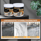 Marble Polishing Paste, Professional Marble Cleaner & Quartz Polish, Stone Sealer & Protector for Countertops, Floors, and Walls – Marble Polishing Compound Kit, 2.2LB (2 Piece)