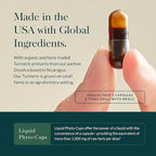 Gaia Herbs Turmeric Supreme Joint Health - Joint Support Supplement - with Quercetin,Black Pepper,Boswellia,Ginger Root,Curcuminoids,&More-120 Liquid Phyto-Capsules(30-Day Supply)
