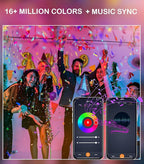 CLOUDY BAY [12 Pack] 4inch Smart WiFi LED Recessed Lighting,RGBCW Color Changing, Compatible with Alexa and Google Home Assistant, No Hub Required,10W 650LM, 2700K-6500K,CRI90+ Wet Location,12 Pack