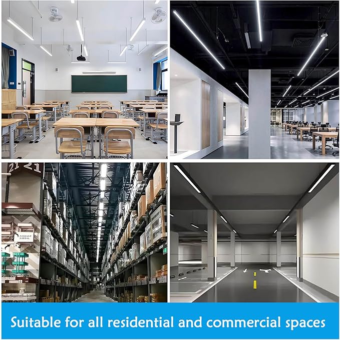 25 Pack, T8 Led Bulbs 4 Foot 18W, Type B Ballast Bypass, 48 inch Led Bulbs Replacement for F32T8, F20T10, F40T12 Fluorescent Tubes Light Bulb, Dual Ended Power Input, 5000K 2300lm