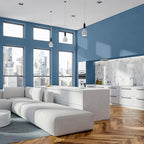 Rust-Oleum Color Spark Interior Paint and Primer in One, Matte, Denim, 1 Gallon