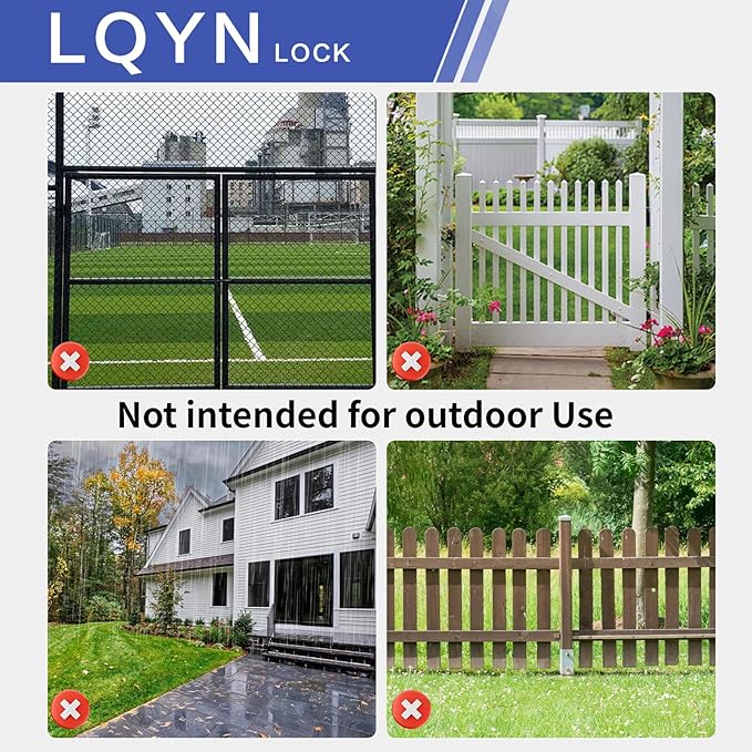 Combination Lock, LQYN Standard Dial Combination Lock, Pack of 100; Blue Turnplate, 2 in. Wide, Fixed Three Digital Combination, for School, Gym & Locker, Toolbox, Gate