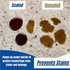 Black Diamond Stoneworks GRANITE PLUS! 2 in 1 Cleaner & Sealer for Granite, Marble, Travertine, Limestone, Ready to Use! (4-Gallons)