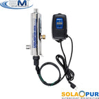 APPLIED MEMBRANES INC. Solapur Ultraviolet Water Purifier UV Sterilizer Filter for Point of Use Drinking Water Purification | 2 GPM | Helios Series UV-SPH-2