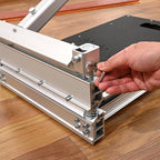 17mm Thick Upgrade Stability Heavy Laminate Floor Cutter,13" Professional Vinyl Flooring Cutter with 15°/30°/45°Adjustable Angle Settings,Cuts Laminate,LVP,LVT,SPC,WPC,Engineered Hardwood