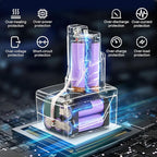 TeenPower Replacement for Milwaukee M12 Battery 9.0 2/pk Compatible with Milwaukee M12 Power Tools Compatible with 59-1812 Charger