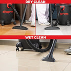 Shop-Vac 5985005 6 Gallon Wet/Dry Vacuum, 3.5 Peak HP, 1.25 Inch Diameter x 7 Foot Hose, 6 Foot Cord, Ideal for Home, Garage, and Workshop Cleaning