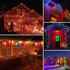 24Pack S14 Colored LED String Light Bulbs,1Watt Plastic Shatterproof Waterproof Outdoor Indoor Replacement Bulbs for Home Decor, E26 Medium Base, Multi-Color: Red/Green/Blue/Orange