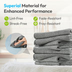 Microfiber Cloth Cleaning Towels (Grey)