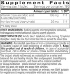 High Absorption Chelated Iron Bisglycinate 20mg with Vitamin C, 6 Month Supply, Iron, Gentle Formula, Clean Label & Targeted Release, for Women and Men, One Daily, Vegan, 180 Tablets, by Igennus