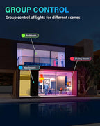 12 Pack Smart Recessed Lighting 4 Inch, Ultra-Thin LED Recessed Lighting 9W 700LM Smart Downlight with Junction Box, Compatible with Alexa/Google Assistant - ETL and Energy Star Certified