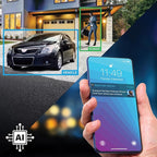 Night Owl 2-Way Audio 12 Channel DVR Video Home Security Camera System with (4) Wired 4K HD Indoor/Outdoor Deterrence Cameras and 2TB Hard Drive (Add up to 4 Wi-Fi Cameras) (4 Camera)