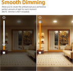 Par30 Halogen Flood Light Bulbs 120V 39W, Long Neck Bulb,39W Equivalent 2700K Warm White Dimmable High Brightness, Great for Accent Lighting, Tracking Light, Recessed Light Bulb（6Pack