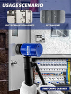 AMZCNC Hydraulic Knockout Hole Punch Driver Kit 1/2 to 2 inch Electrical Conduit Hole Cutter Set KO Tool Kit Metal Sheet Puncher (8TON(1/2"~2"))