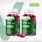 Zinc Gummies Adult & Teens - 30mg - Immune Health Support & Antioxidant Support - Vitamin Zinc Supplement - Vegan, Gelatin Free, GMO Free - Tasty Chewable Berry Flavored Gummy
