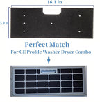WH01X35719 Lint Filter For GE Profile Washer Dryer Combo,6-Pack GE Profile Washer Dryer Combo Foam Filter- For Models: PFQ97HSPVDS
