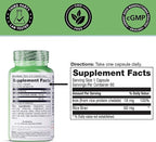Yuve Whole Food Chelated Iron 18 mg Supplement - Formulated for Maximum Absorbption - Supports Healthy Heart & Blood Cells - Boosts Energy & Cognitive Functions - Vegan, Non-GMO, Gluten-Free - 60 Caps